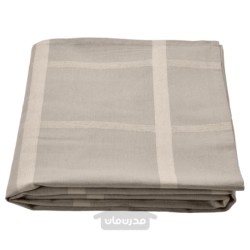 سفره رومیزی ایکیا مدل IKEA NISSÖGA رنگ خاکستری