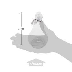 گلدان آویز اکرولیک طرح لامپ