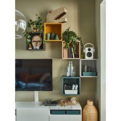 کابینت ایکیا مدل IKEA EKET رنگ خاکستری روشن