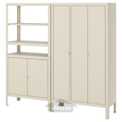 واحد قفسه بندی با 2 کابینت ایکیا مدل IKEA KOLBJÖRN