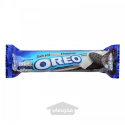 کوکی ساندویچی شکلاتی با کرم شکلات تلخ و سفید 119.6 گرم اورئو OREO