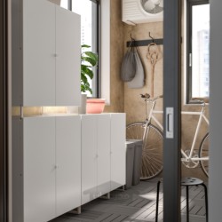 واحد قفسه بندی با درب ایکیا مدل IKEA JOSTEIN