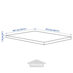 قفسه ایکیا مدل IKEA KOMPLEMENT رنگ رنگ بژ