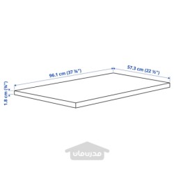 قفسه ایکیا مدل IKEA KOMPLEMENT رنگ خاکستری تیره