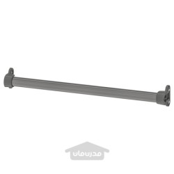ریل لباس ایکیا مدل IKEA KOMPLEMENT رنگ خاکستری تیره