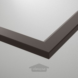 قفسه شیشه ای ایکیا مدل IKEA KOMPLEMENT رنگ خاکستری تیره