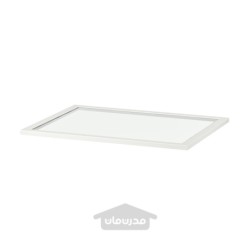قفسه شیشه ای ایکیا مدل IKEA KOMPLEMENT رنگ سفید