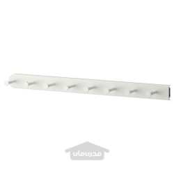آویز چند منظوره بیرون کش ایکیا مدل IKEA KOMPLEMENT رنگ سفید