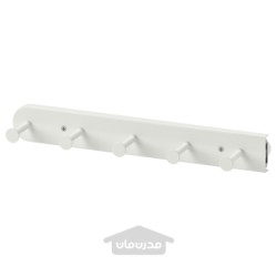 آویز چند منظوره بیرون کش ایکیا مدل IKEA KOMPLEMENT رنگ سفید