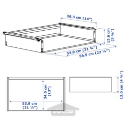 کشو بدون جلو ایکیا مدل IKEA HJÄLPA