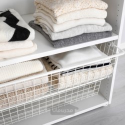 سبد سیمی با ریل بیرون کش ایکیا مدل IKEA HJÄLPA