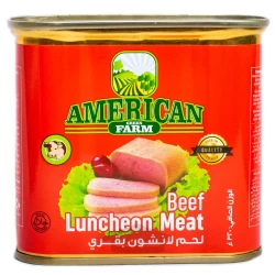 کنسرو با طعم گوشت گاو امریکن گرین فارم 340 گرم AMERICAN GREEN FARM