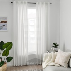 پرده جاذب صدا ایکیا مدل IKEA GUNNLAUG رنگ سفید