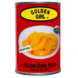 کمپوت هلو گلدن گرل 420 گرم GOLDEN GIRL