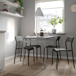 میز و 4 عدد صندلی ایکیا مدل IKEA GRÅSALA / ADDE