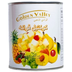 کمپوت مخلوط میوه گلدن ولی 460 گرم GOLDEN VALLEY