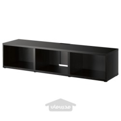 میز تلویزیون ایکیا مدل IKEA BESTÅ رنگ سیاه قهوه ای