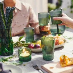 لیوان سبز پلاستیکی ایکیا 380 سی سی مدل IKEA KALLSINNIG