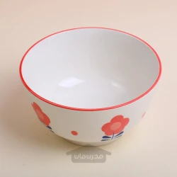 کاسه سالاد سرامیکی اوه واو طرح گل قدیمی OHWOW
