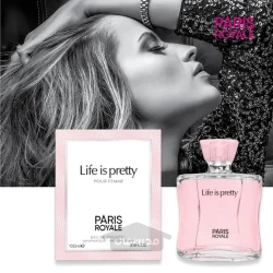 ادو پرفیوم زنانه لایف ایز پرتی پاریس رویال 100 میلی لیتر PARIS ROYALE