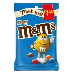 دراژه شکلات شیری ترد ام اند امز 38.5 گرم m&m's