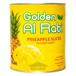 کمپوت آناناس حلقه ای ای گلدن الربیع 3035 گرم Golden al rabi