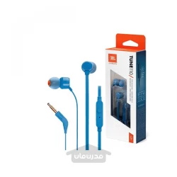 هدفون سیم دار جی بی ال رنگ آبی مدل JBL TUNE 110