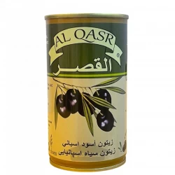 کنسرو زیتون سیاه اسپانیایی القصر 195 گرم Al Qasr