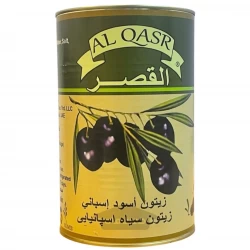کنسرو زیتون سیاه اسپانیایی القصر 4100 گرم Al Qasr