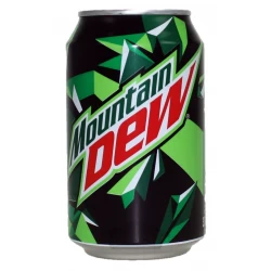 نوشابه گازدار مانتین دیو 300 میلی لیتر Mountain Dew