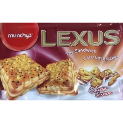 ساندویچ کلسیم کراکر با کرم پنیری 225 گرم لکسوس LEXUS
