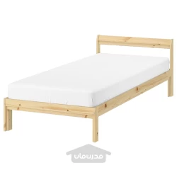 چارچوب تخت کاج 90x200 سانتی متری ایکیا مدل IKEA NEIDEN