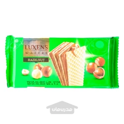 ویفر کرم دار فندقی لوکسنز 50 گرم LUXENS