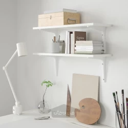 ترکیب شلف دیواری ایکیا مدل IKEA BURHULT / SIBBHULT