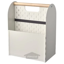 نظم دهنده میز سفید 33x21x43 سانتی متری ایکیا مدل IKEA VATTENKAR