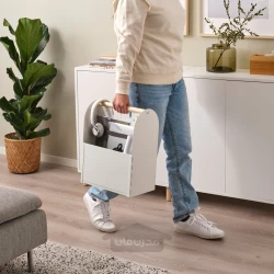 نظم دهنده میز سفید 33x21x43 سانتی متری ایکیا مدل IKEA VATTENKAR