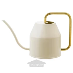 قوطی آبیاری عاج/طلایی رنگ 0.9 لیتر ایکیا مدل IKEA VATTENKRASSE