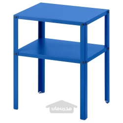 میز کنار تخت آبی روشن 37x28 سانتی متر ایکیا مدل IKEA KNARREVIK