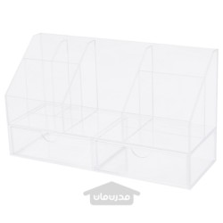 ذخیره سازی لوازم آرایش با طبقه/2 کشو ایکیا مدل IKEA MOJAN