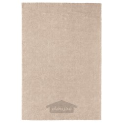فرش، کم پرز ایکیا مدل IKEA STOENSE رنگ مایل به سفید