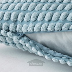 روکش کوسن ایکیا مدل IKEA SVARTPOPPEL رنگ آبی کمرنگ