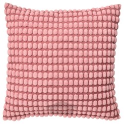 روکش کوسن ایکیا مدل IKEA SVARTPOPPEL رنگ صورتی روشن