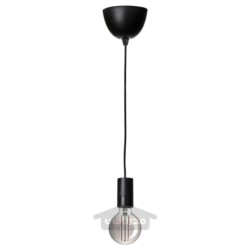 چراغ آویز با لامپ ایکیا مدل IKEA SUNNEBY / MOLNART
