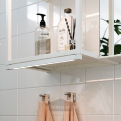 نوار روشنایی حمام ال ای دی ایکیا مدل IKEA SILVERGLANS رنگ سفید قابل تنظیم