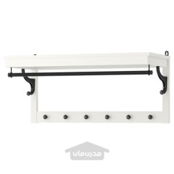 قفسه کلاه ایکیا مدل IKEA HEMNES