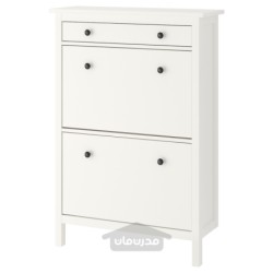 کابینت کفش با 2 محفظه ایکیا مدل IKEA HEMNES