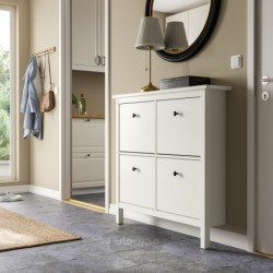 کابینت کفش با 4 محفظه ایکیا مدل IKEA HEMNES