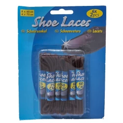 بند کفش رنگ کرمی 6 عددی Shoe Laces