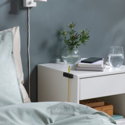 نگهدارنده کابل ست 3 عددی ایکیا مدل IKEA KALKSTUFF رنگ خاکستری تیره