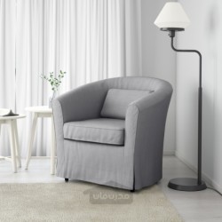 صندلی راحتی ایکیا مدل IKEA TULLSTA رنگ خاکستری متوسط نوردولا